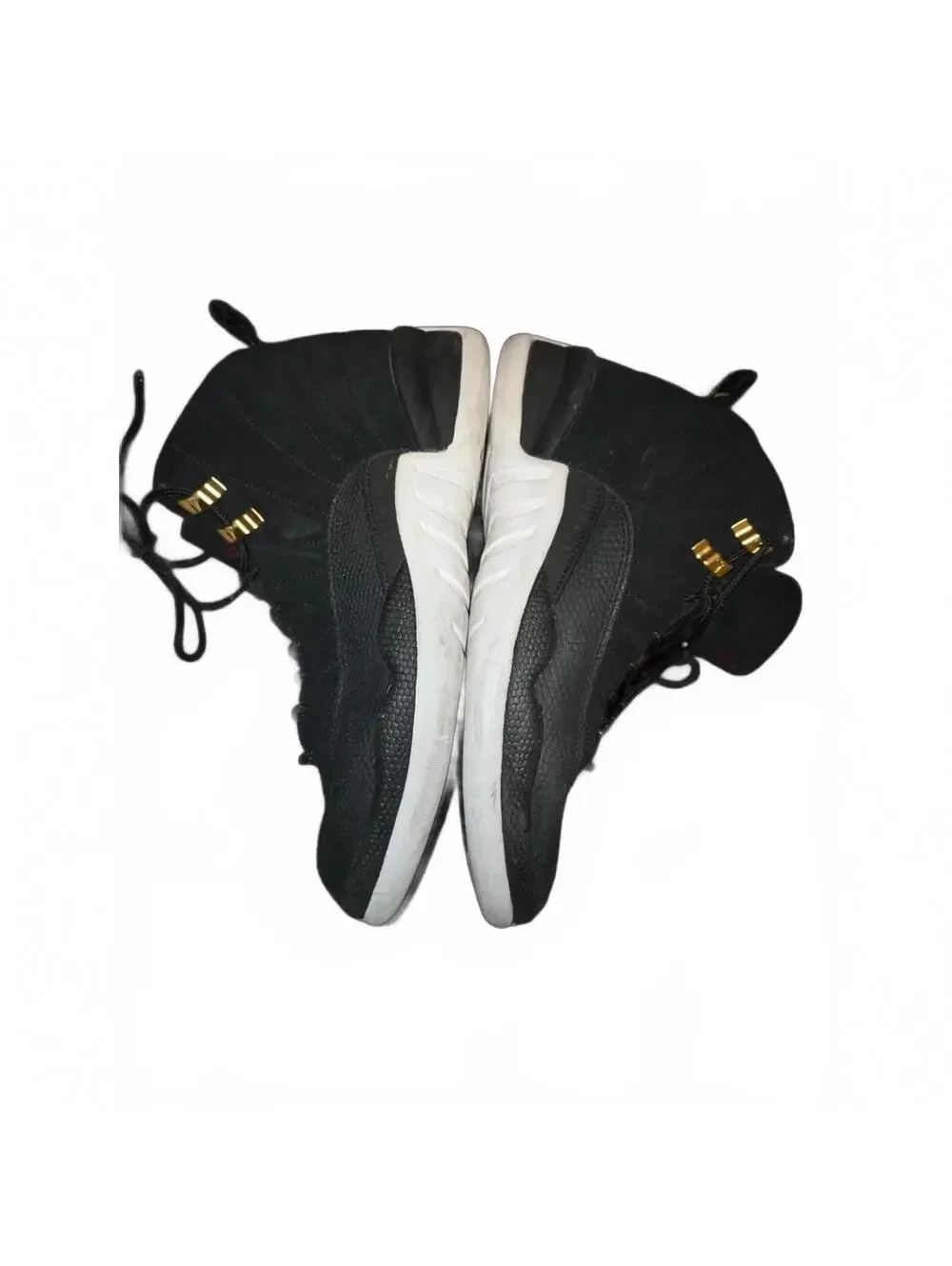 Air Jordan 12 Retro Black/White Basketball Shoes US Mens 8